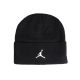 4. Czapka zimowa Air Jordan Peak Satin-Lined Beanie Czarna - HJ3224-010
