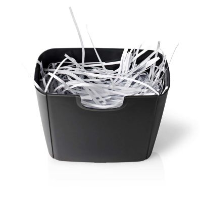 11. Niszczarka do papieru Nedis 10l DIN P-2 190W Czarna