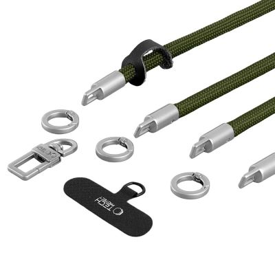 11. Smycz do telefonu Tech-Protect C10S Rope - zielona