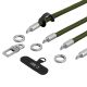 11. Smycz do telefonu Tech-Protect C10S Rope - zielona