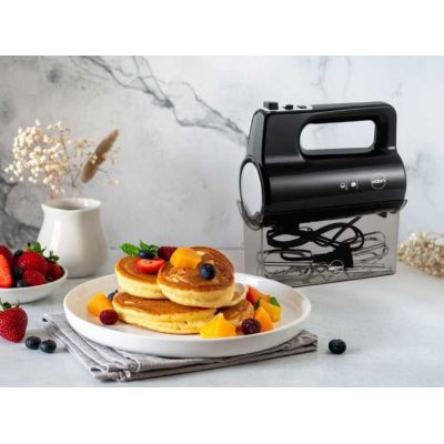 7. ELDOM ROBOT KUCHENNY R120 MIXO 400W, CZARNY, 5 PRĘDKOŚCI, UBIJANIE I MIESZANIE, PRZYCISK TURBO, POJEMNIK NA AKCESORIA
