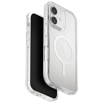 Etui UNIQ Combat Magclick Charging do iPhone 17 - białe