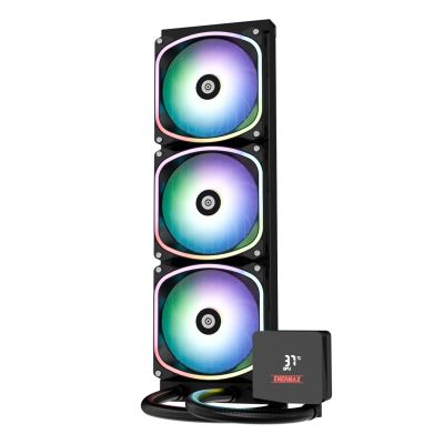 2. Enermax Aquafusion II 360 mm Procesor Chłodnica cieczy all-in-one 12 cm Czarny