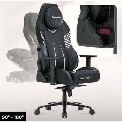 10. Fotel gamingowy Huzaro Force 8.3 Carbon Black
