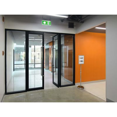 5. Durable 479823 Uchwyt na znak i stojak informacyjny A4 Aluminium, Plastik, Stal Srebrny