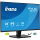 18. iiyama ProLite X2491H-B1 monitor komputerowy 60,5 cm (23.8") 1920 x 1080 px Full HD LCD Czarny