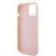 7. Etui Karl Lagerfeld 3D Rubber Glitter Logo na iPhone 15 Plus - różowe