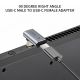 3. Adapter kątowy Tech-Protect Ultraboost AA02 USB-C - szary