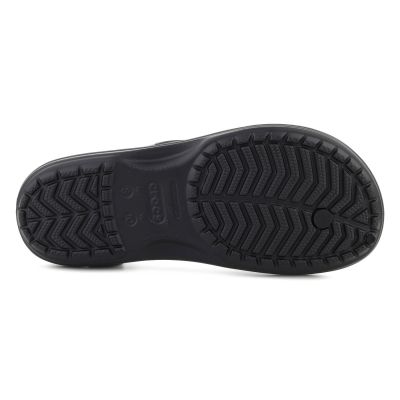 7. CROCS CROCBAND FLIP BLACK/SLATE GREY 11033-0DD