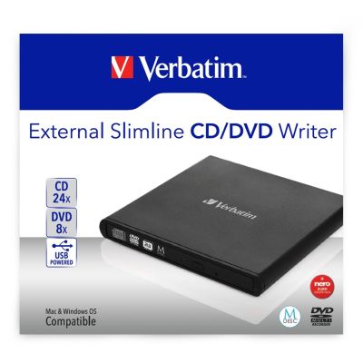 4. Nagrywarka DVD-REC Slimline Verbatim 98938 USB 2.0