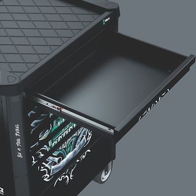 6. Wózek warsztatowy 1 Tool Rebel 9700 z wyposażeniem, 78 części