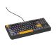 4. GENESIS Thor 230 TKL klawiatura Gaming USB + RF Wireless + Bluetooth QWERTY Czarny, Szary, Pomarańczowy