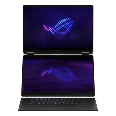 3. ASUS ROG Zephyrus Duo 16 GX651AX-U9322X Ultra 9 386H 2x16.0"3K Touch OLED 120Hz 1100nits AG 32GB LPDDR5X SSD2TB GeForce RTX 5090 24GB Cam1080p + IR 90WHrs W11Pro Aluminum Stellar Grey