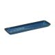 Zestaw 4 tac prostokątnych Concerto Blu Avio - Granatowy, 32 x 8 cm