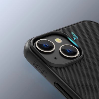 9. Nillkin Super Frosted Shield Pro etui iPhone 14 Plus pokrowiec na tył plecki czerwony