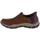 2. Skechers Slip-Ins Respected - Elgin 204810-CDB Brązowe 39,5