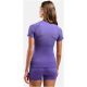 4. Koszulka damska Odlo PERFORMANCE LIGHT BL TOP crew neck s/s fioletowa