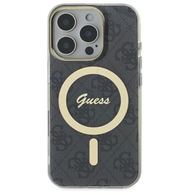 3. Etui Guess IML 4G MagSafe na iPhone 16 Pro Max - czarne