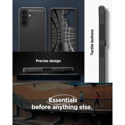 16. Etui Spigen Rugged Armor na Samsung Galaxy A57 5G - czarne