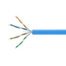 Kabel sieciowy Cat6A DCA U/FTP 305.00m niebieski LSZH