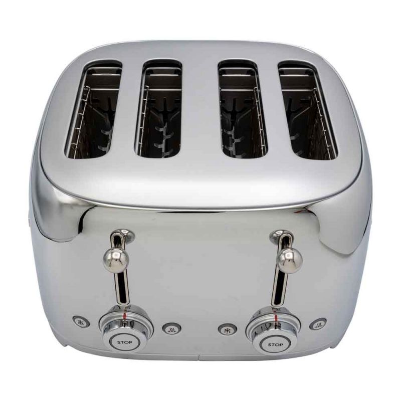 Smeg TSF03SSEU toster 6 4 kaw. 2000 W Chrom