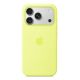 Silikonowe etui Apple iPhone 17 Pro z MagSafe (neonowo-żółte)