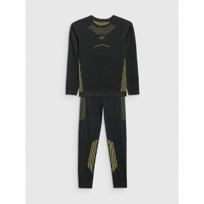 13. Bielizna bezszwowa chłopięca komplet (GÓRA+DOŁ) 4F 4FJWAW25USEAM248-20S