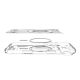7. Etui Spigen Ultra Hybrid MagSafe na iPhone 17 Air Zero One - białe