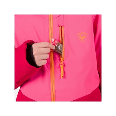 3. Kurtka Rossignol Jr Wispile Jkt czerwony