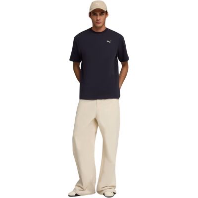 5. Koszulka męska Puma ESS Elevated Relaxed Tee granatowa 692018 16