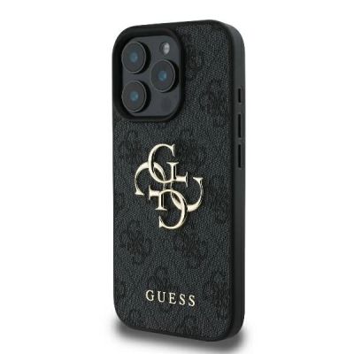 2. Etui Guess 4G Big Logo na iPhone 16 Pro Max - czarne