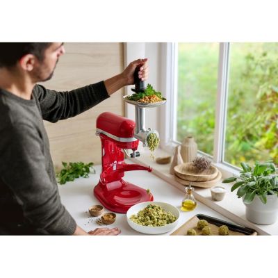 18. KitchenAid 5KSM60SPXEER Mikser stojący 375 W Czerwony