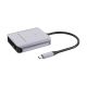 Conceptronic BIAN09G czytnik kart USB 3.2 Gen 2 Type-C Szary