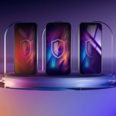 20. Prywatyzujące szkło hartowane 3mk Rainbow Privacy na Apple iPhone 14 Pro