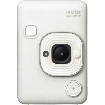 4. Aparat fotograficzny Fujifilm Instax mini LiPlay 1/5" 2560 x 1920 px 86 x 54 mm CMOS Biały