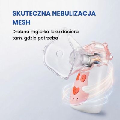12. Inhalator ORO-MESH BABY PINK OROMED
