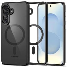 Etui Tech-Protect Magmat MagSafe na Samsung Galaxy S26+ - przezroczysto-czarne