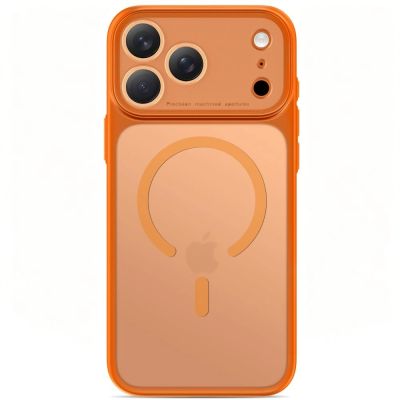 4. Etui Tech-Protect MagPrime MagSafe CC na iPhone 18 Pro Max / 17 Pro Max - pomarańczowe matowe