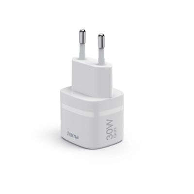 5. Hama 00201964 ładowarka do urządzeń przenośnych Smartfon, Tablet, Power bank, Zestaw słuchawkowy Biały Prąd przemienny Szybkie ładowanie Wewnętrzna