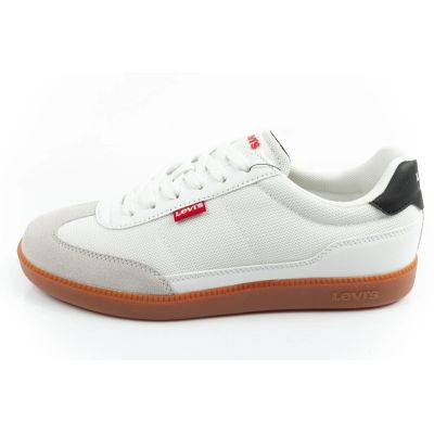 2. Levi's buty sportowe damskie sneakersy Jackson modne białe trampki