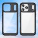 8. Etui Outer Space na iPhone 17 Pro - czarne przezroczyste