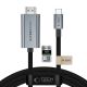 9. Kabel Tech-Protect UltraBoost USB-C to HDMI 2.1 200 cm 8K 60HZ - szary