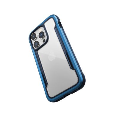 3. Raptic X-Doria Shield Case etui iPhone 14 Pro pancerny pokrowiec niebieski