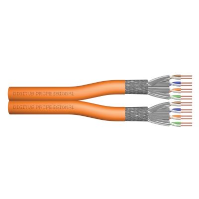 Digitus DK-1745-VH-D-5 kabel sieciowy Pomarańczowy 500 m Cat7 S/FTP (S-STP)