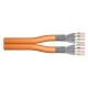Digitus DK-1745-VH-D-5 kabel sieciowy Pomarańczowy 500 m Cat7 S/FTP (S-STP)