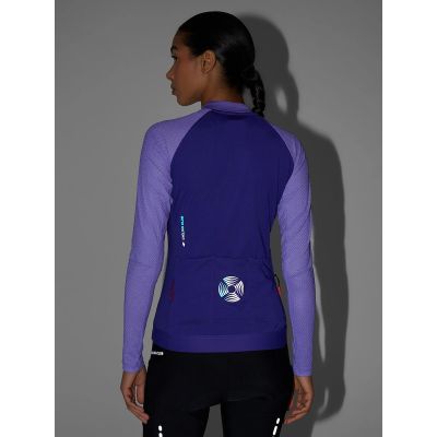 8. Longsleeve kolarski z filtrem UPF50+ damski 4F 4FRSS26TFLOF650-51S