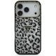3. Etui Guess Leopard Glitter MagSafe na iPhone 17 Pro - czarne