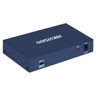 6. Hikvision DS-3E0106HP-E łącza sieciowe Nie zarządzany Fast Ethernet (10/100) Obsługa PoE Niebieski