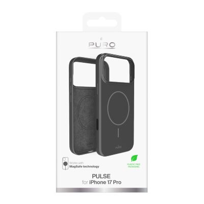 2. Etui ochronne Puro Pulse na iPhone 17 Pro poliwęglanowe - szare