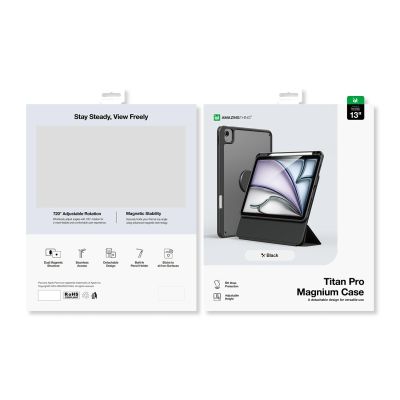 5. Etui AMAZINGTHING Titan Pro Mag Case na iPad Air 13" M3/M4 (2025/2026) - czarne